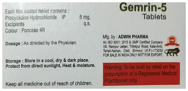 Gemrin 5 Tablet