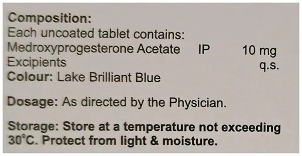 Gestoserv M 10mg Tablet