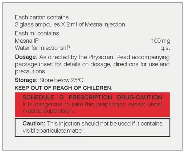 Getwell Mesna Injection