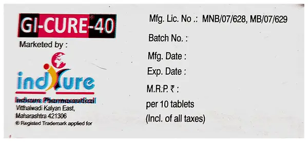 GI-Cure 40 Tablet