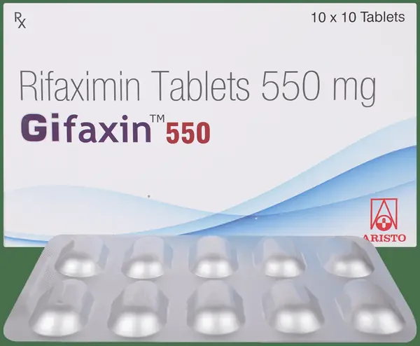 Gifaxin  550 Tablet thumbnail 2
