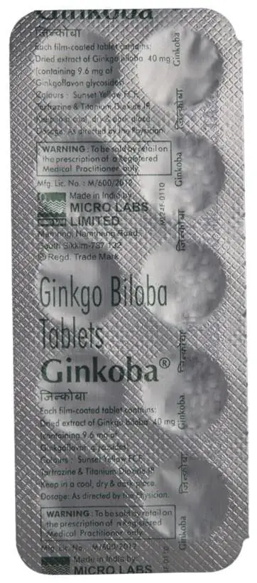 Ginkoba Tablet thumbnail 2