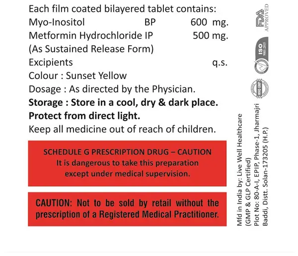 Glamcyst-M Tablet SR