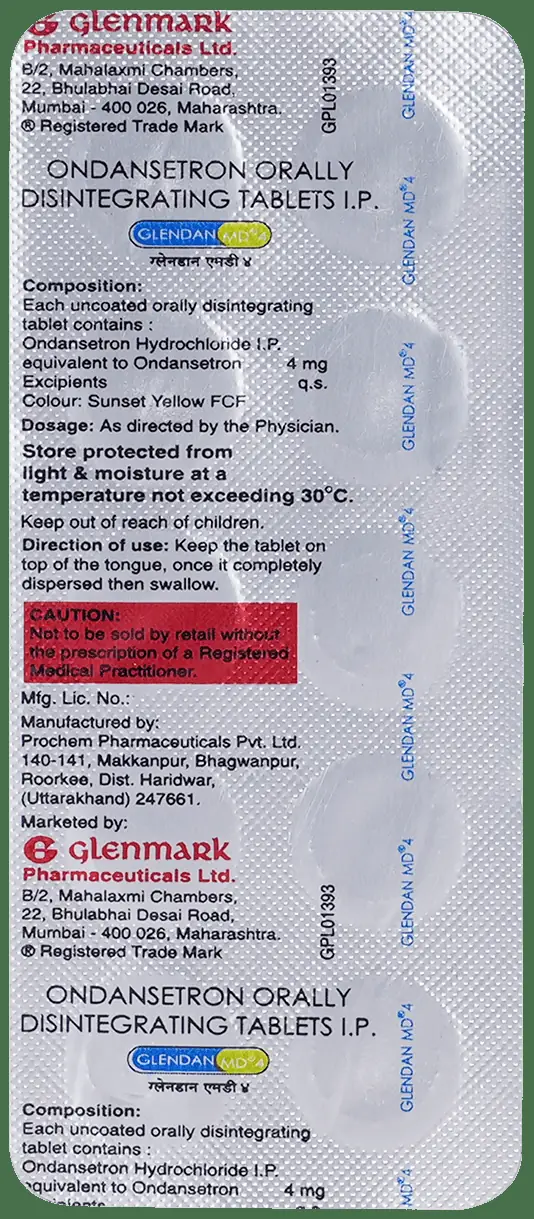 Glendan MD 4 Tablet thumbnail 2