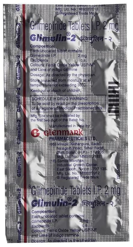 Glimulin 2 Tablet