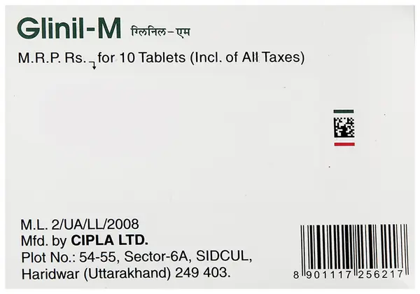 Glinil-M  Tablet thumbnail 4