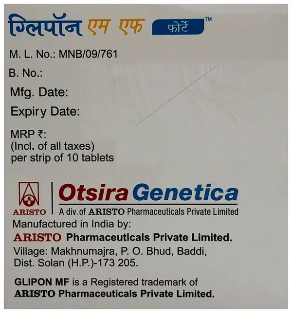 Glipon MF Forte Tablet PR thumbnail 2