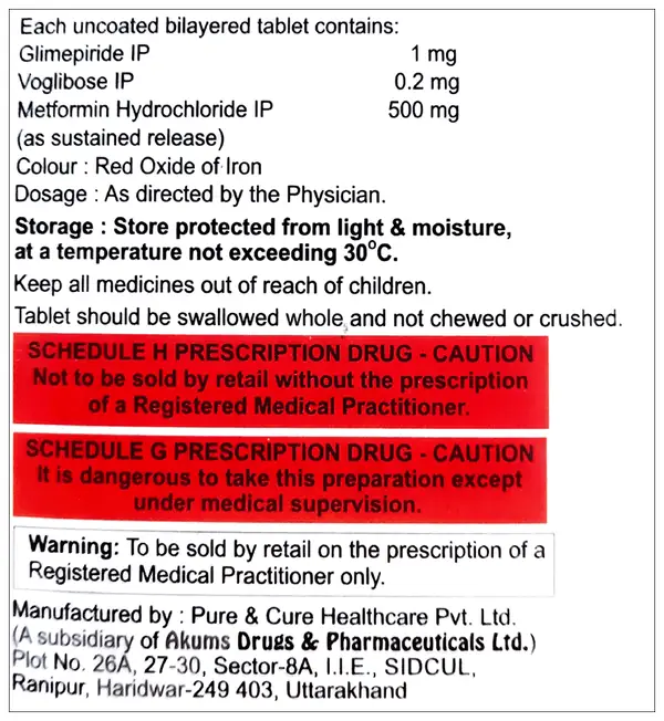 Gliris-MV 1 Tablet SR thumbnail 2