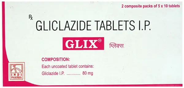 Glix 80mg Tablet