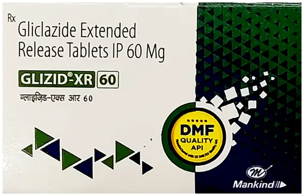 Glizid-XR 60 Tablet thumbnail 3