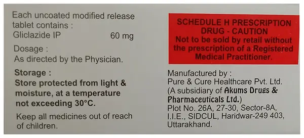 Glizihenz 60 Tablet MR thumbnail 2