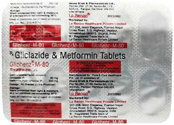 Glizihenz-M-80 Tablet thumbnail 2