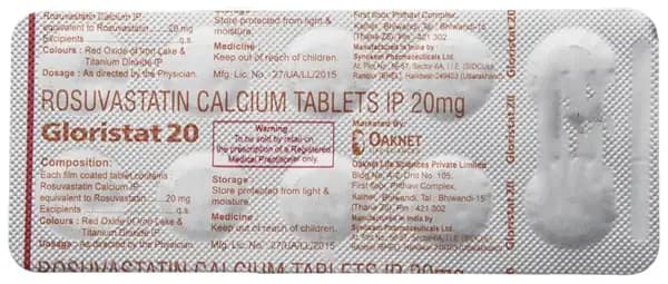 Gloristat 20 Tablet