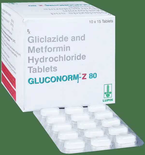 Gluconorm-Z 80 Tablet thumbnail 2