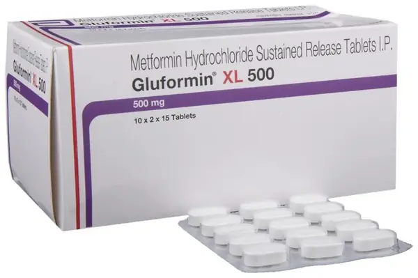 Gluformin XL 500 Tablet