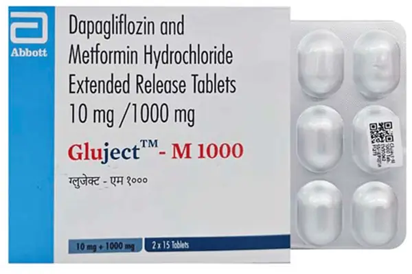 Gluject-M 1000 Tablet ER thumbnail 4