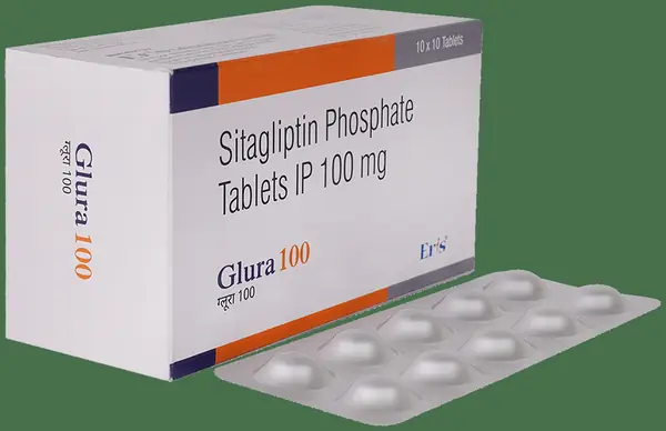 Glura 100mg Tablet thumbnail 3