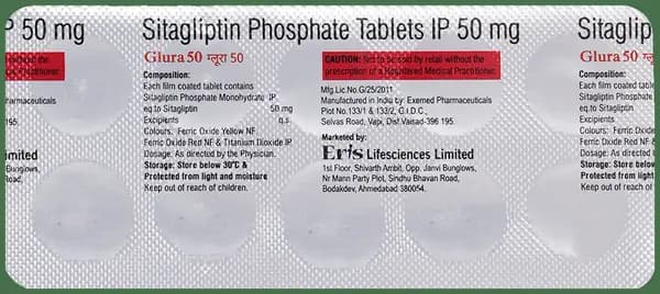 Glura 50mg Tablet