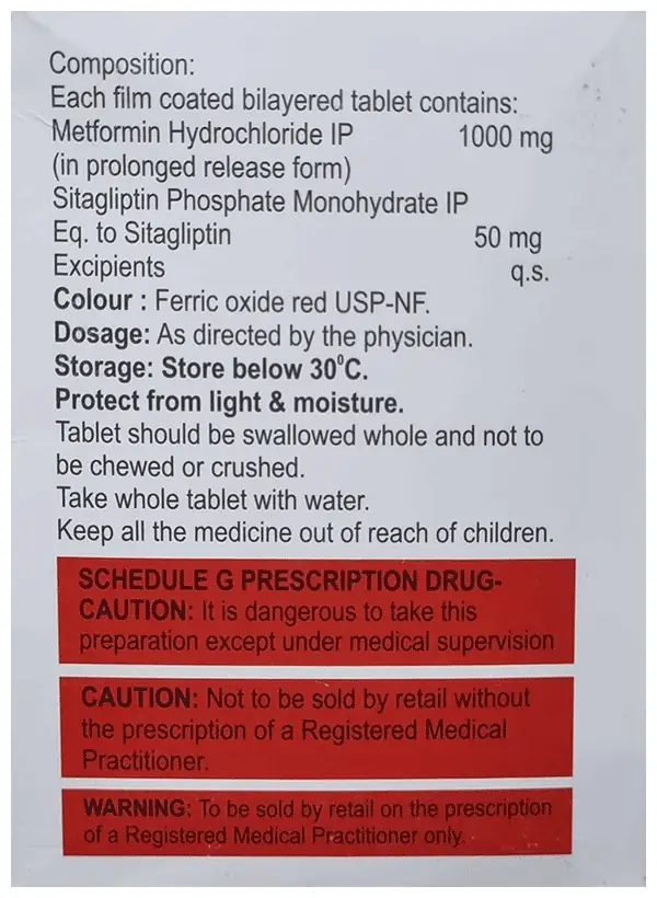 Glura M XR 1000 Tablet thumbnail 3