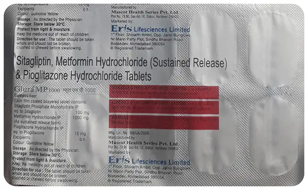 Glura MP 1000 Tablet SR thumbnail 2