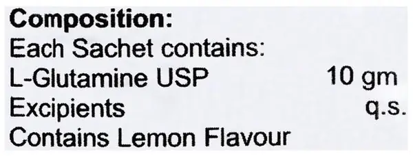 Glutahigh Powder Lemon