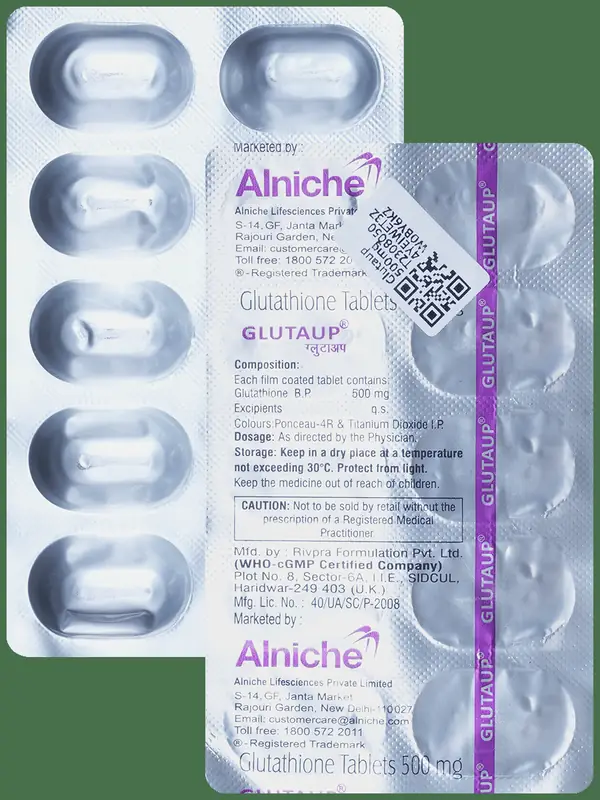 Glutaup 500mg Tablet