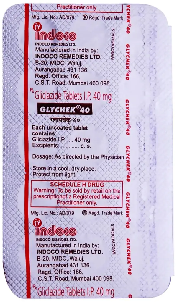 Glychek 40 Tablet