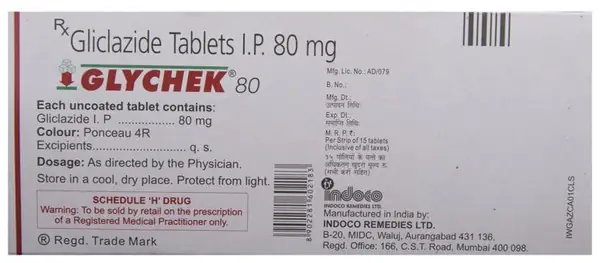 Glychek 80 Tablet