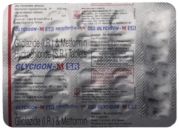 Glycigon-M SR Tablet thumbnail 2