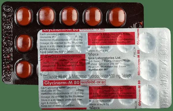 Glycinorm-M 80 Tablet thumbnail 3