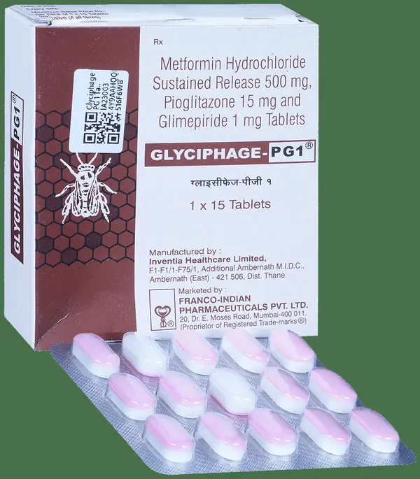 Glyciphage-PG 1 Tablet SR