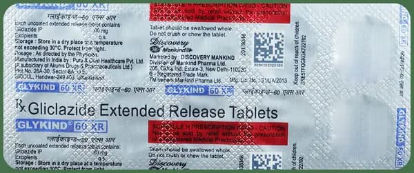 Glykind  60 XR Tablet thumbnail 3