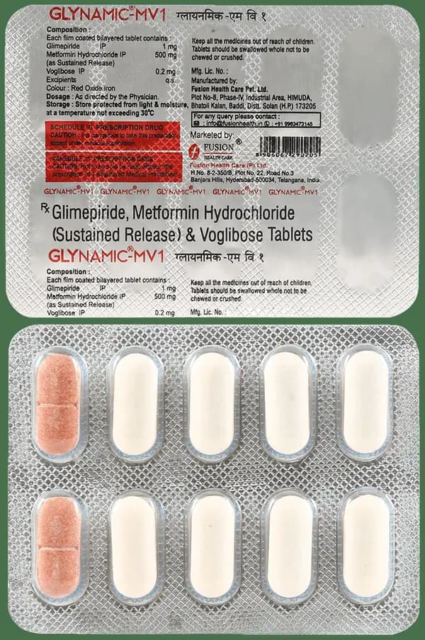 Glynamic MV 1 Tablet