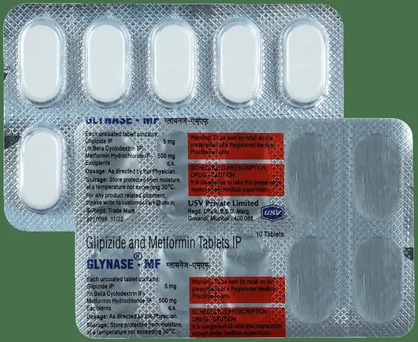 Glynase-MF Tablet thumbnail 3