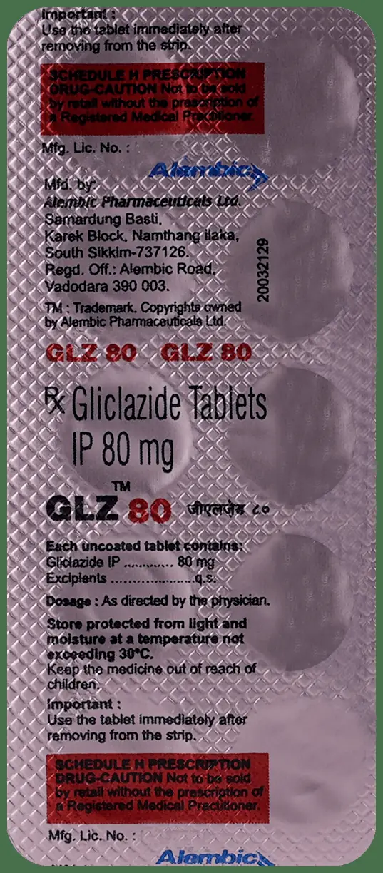 Glz 80mg Tablet thumbnail 3