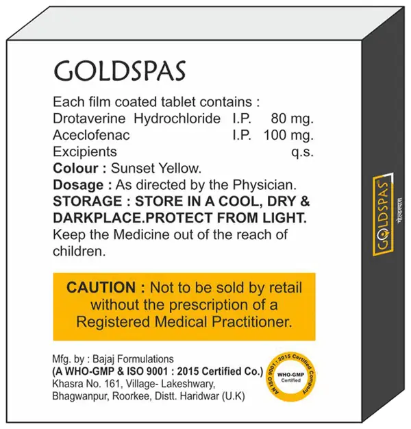 Goldspas Tablet