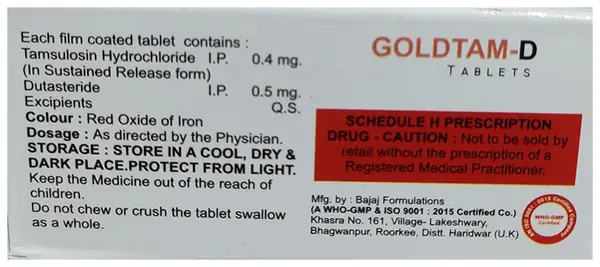 Goldtam-D Tablet SR thumbnail 3