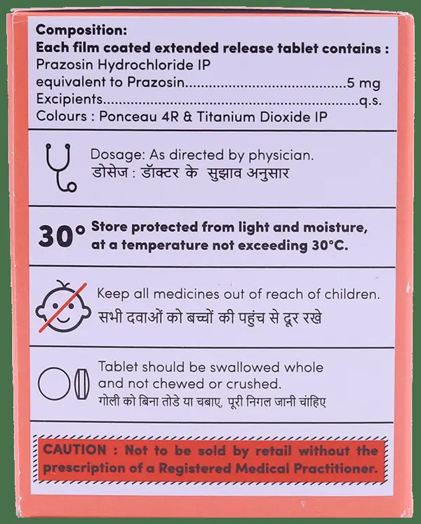 Goodazosin XL 5 Tablet