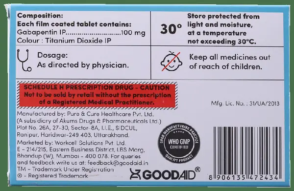 Goodgaba 100 Tablet thumbnail 2