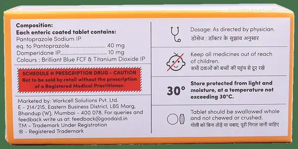 Goodprazole D 10 Tablet thumbnail 4