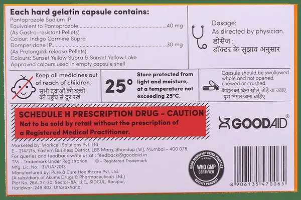 Goodprazole D Capsule PR thumbnail 2