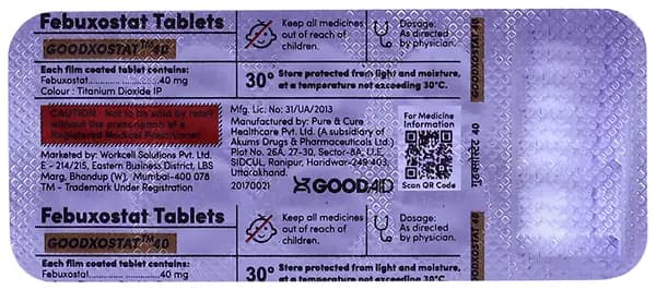 Goodxostat 40 Tablet thumbnail 4