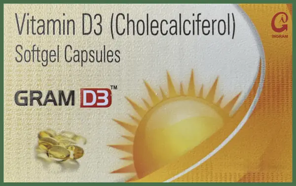 Gram D3 Softgel Capsule thumbnail 2