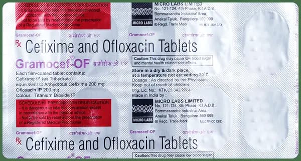 Gramocef-OF Tablet thumbnail 3