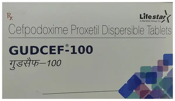 Gudcef 100mg Tablet DT thumbnail 3