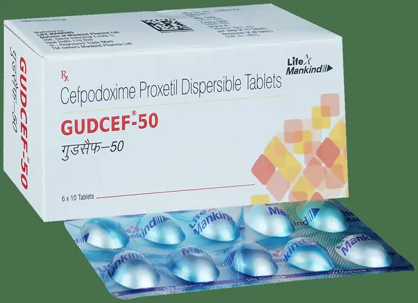 Gudcef 50mg Tablet DT