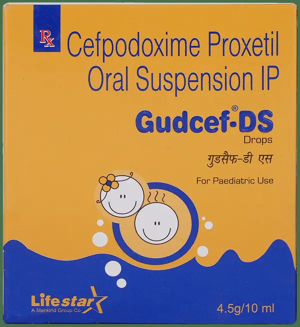 Gudcef DS 50mg Oral Drops thumbnail 4