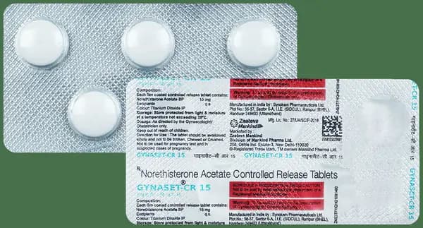 Gynaset-CR 15 Tablet thumbnail 2