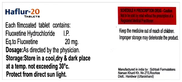 Haflur 20 Tablet