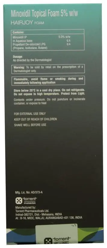 Hairjoy Foam